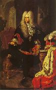 Jakob Philipp Hackert Portrait of Charles III Philip Sweden oil painting artist
